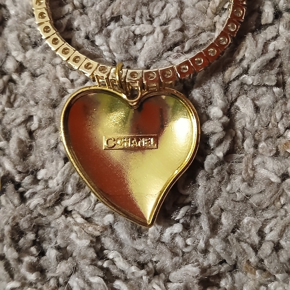 💖✨ Fashion Heart Tennis Necklace | NWT | Gold Finish | CZ Sparkle ✨💖 - Picture 5 of 11